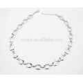 316L Stainless Steel Link Chain Bracelet and Necklace Jewelry Set